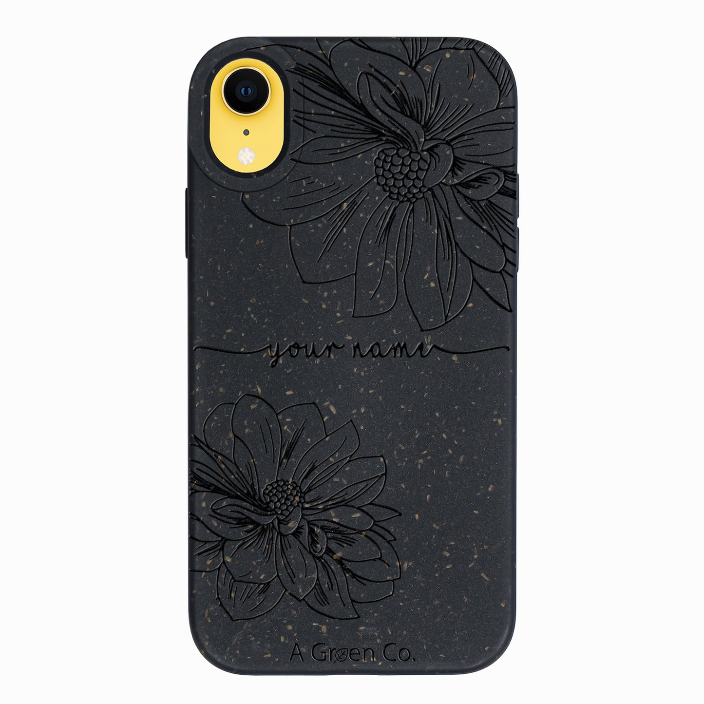 Floral Handwritten - iPhone XR Eco-Friendly Case