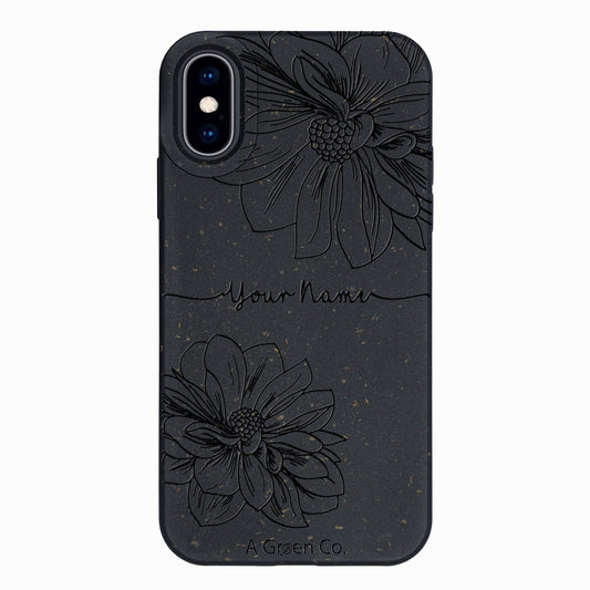 Floral Handwritten - iPhone Xs Eco-Friendly Case