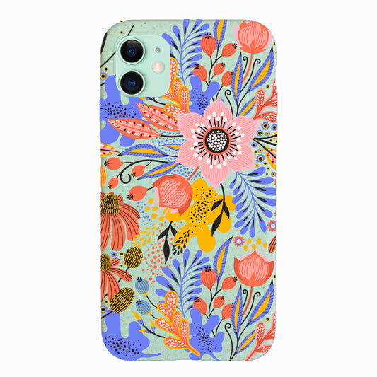 Exotic Flowers - iPhone 11 Eco-Friendly Case