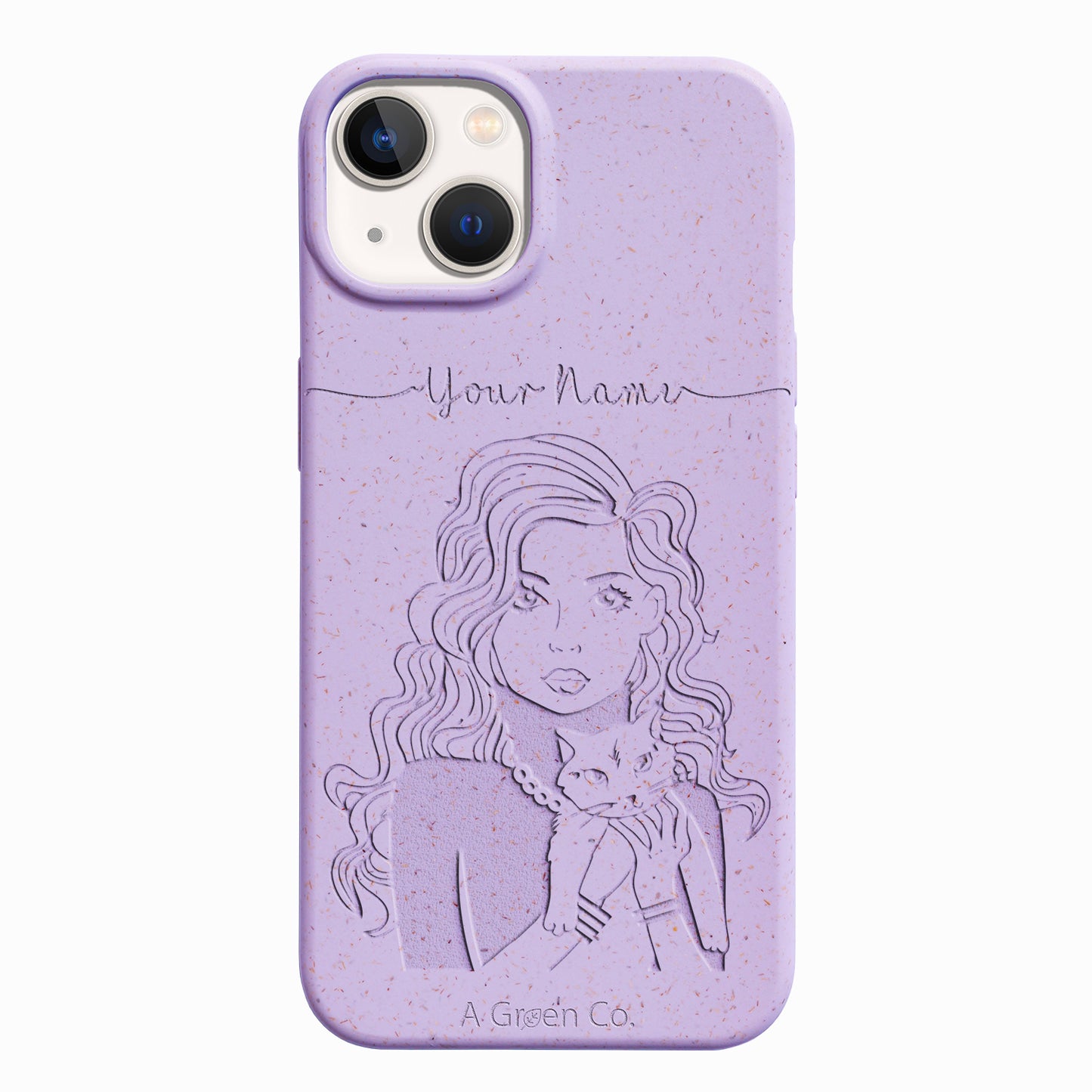 Pretty Kitty - iPhone 15 Eco-Friendly Case