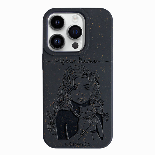 Pretty Kitty - iPhone 16 Pro Eco-Friendly Case