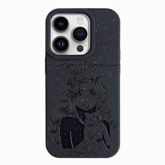 Pretty Kitty - iPhone 16 Pro Max Eco-Friendly Case