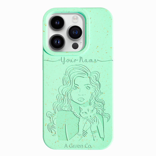 Pretty Kitty - iPhone 16 Pro Eco-Friendly Case
