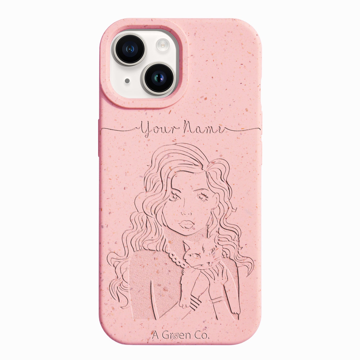 Pretty Kitty - iPhone 15 Eco-Friendly Case