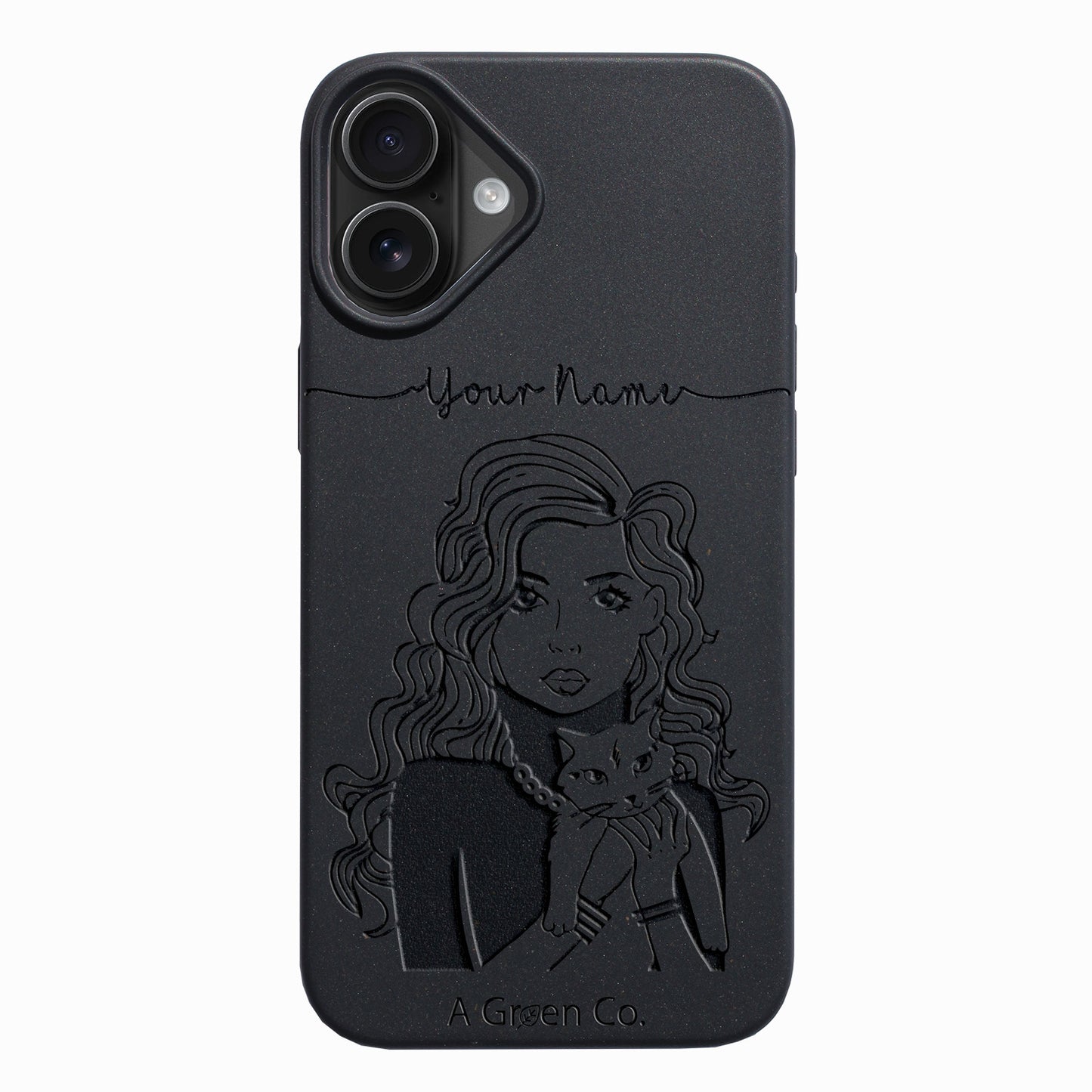 Pretty Kitty - iPhone 16 Eco-Friendly Case
