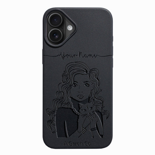 Pretty Kitty - iPhone 16 Plus Eco-Friendly Case