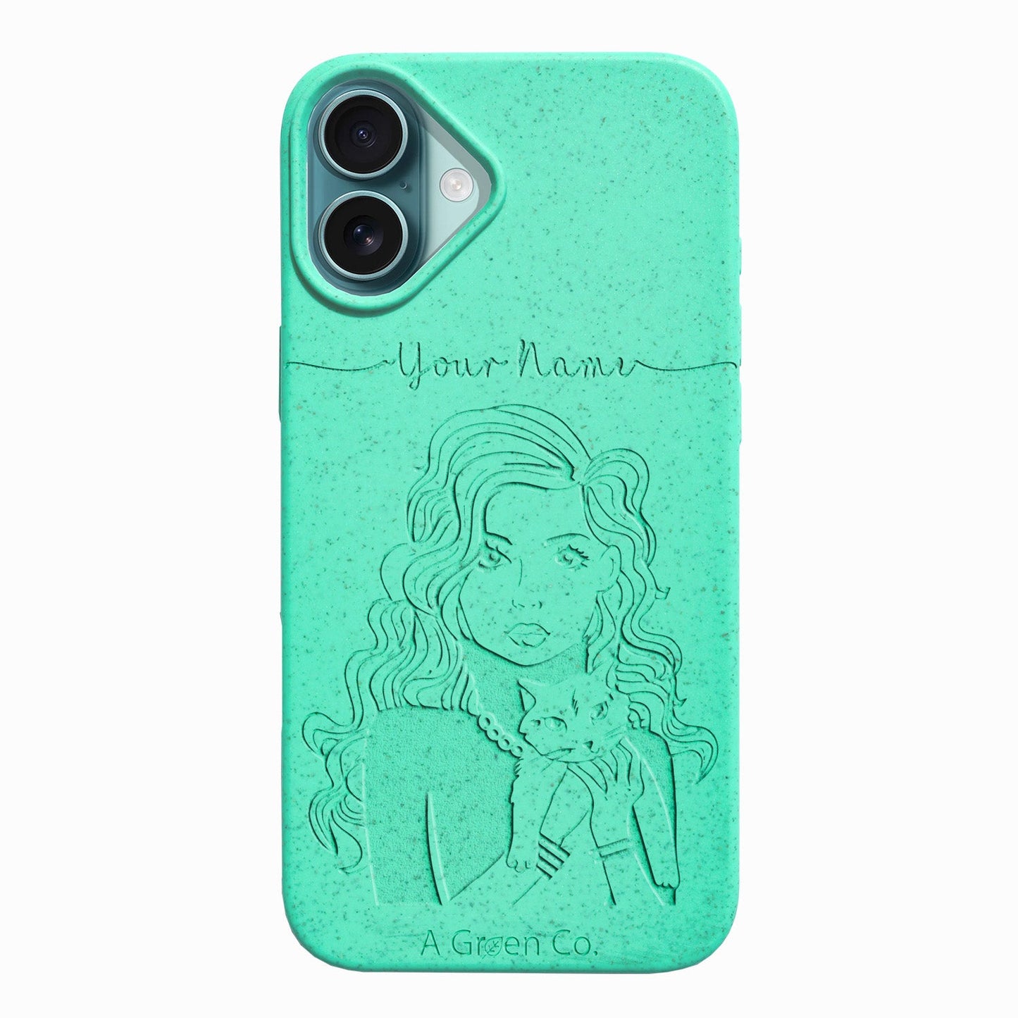 Pretty Kitty - iPhone 16 Plus Eco-Friendly Case