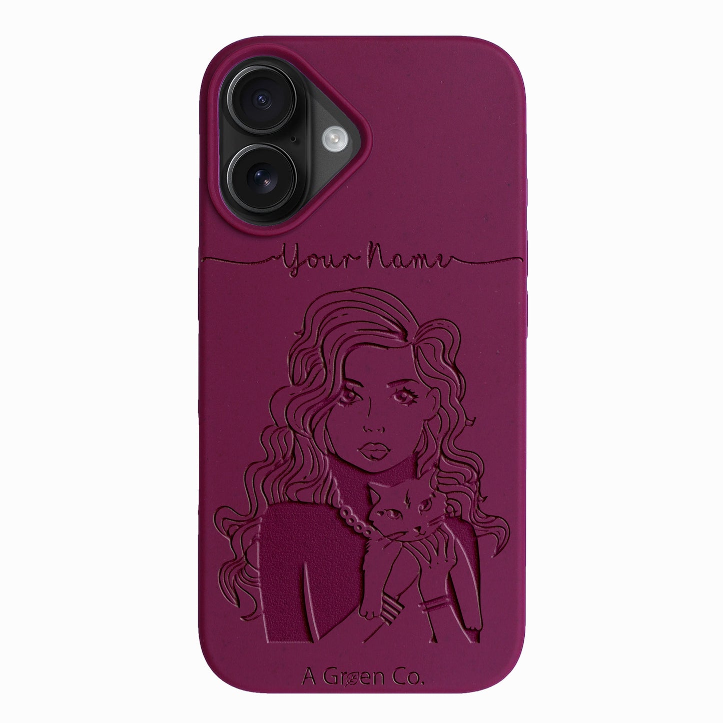 Pretty Kitty - iPhone 16 Eco-Friendly Case