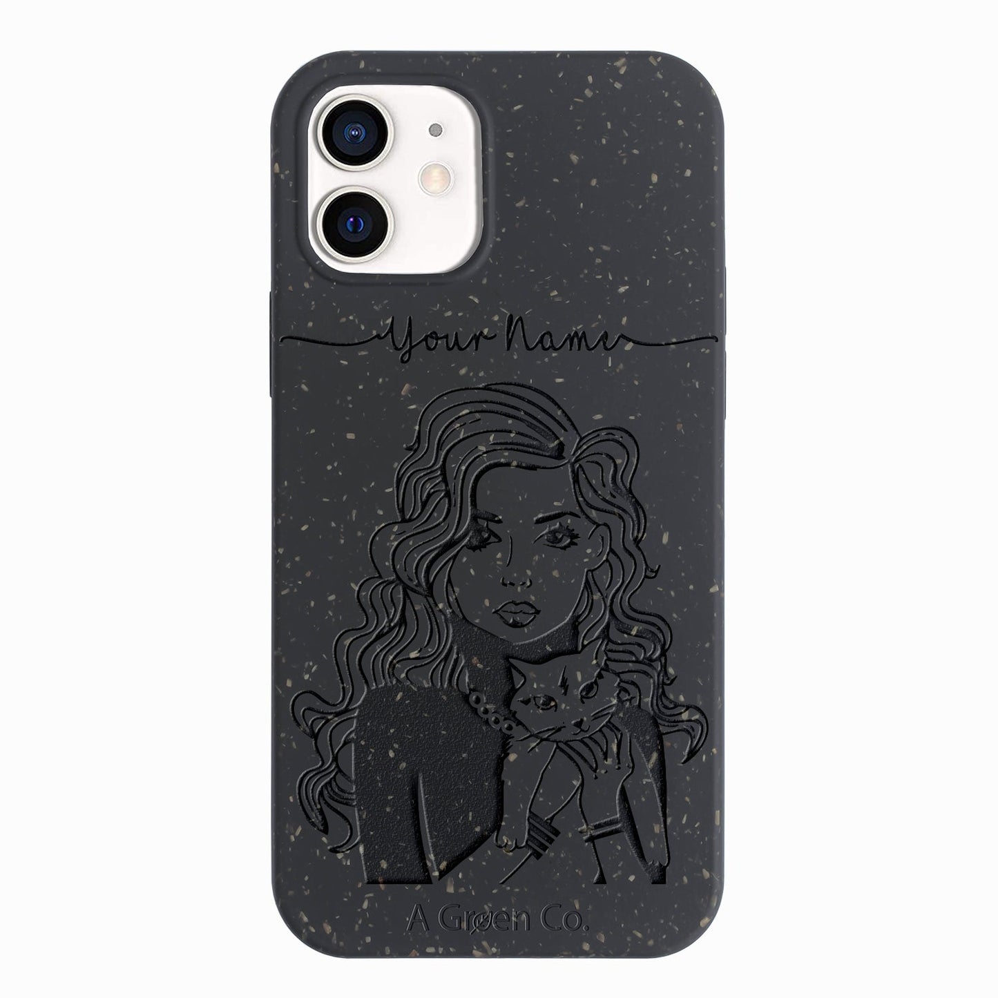 Pretty Kitty - iPhone 12 Mini Eco-Friendly Case