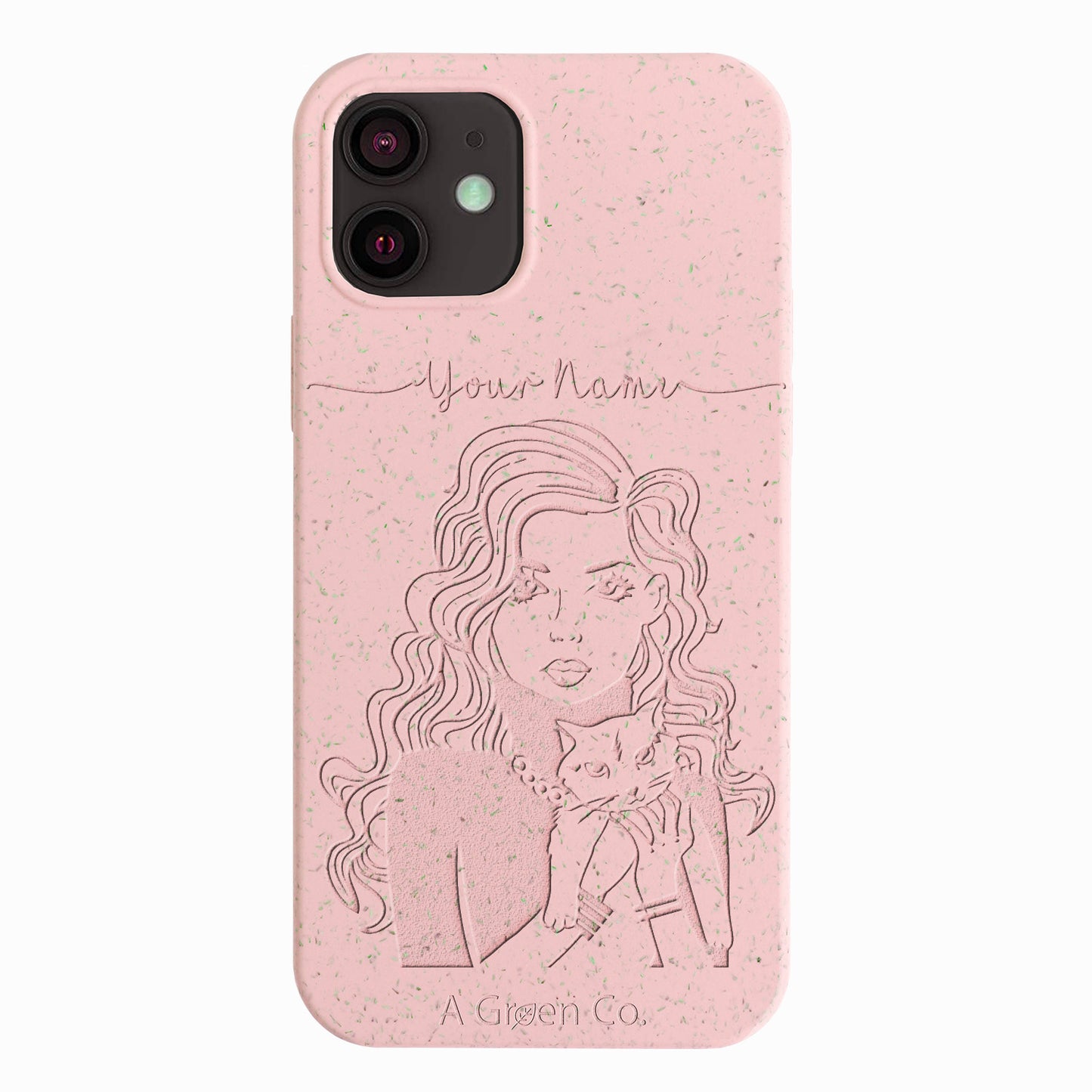 Pretty Kitty - iPhone 12 Mini Eco-Friendly Case