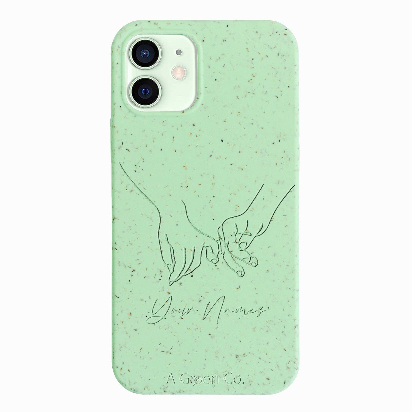 Holding Hands - iPhone 12 Mini Eco-Friendly Case