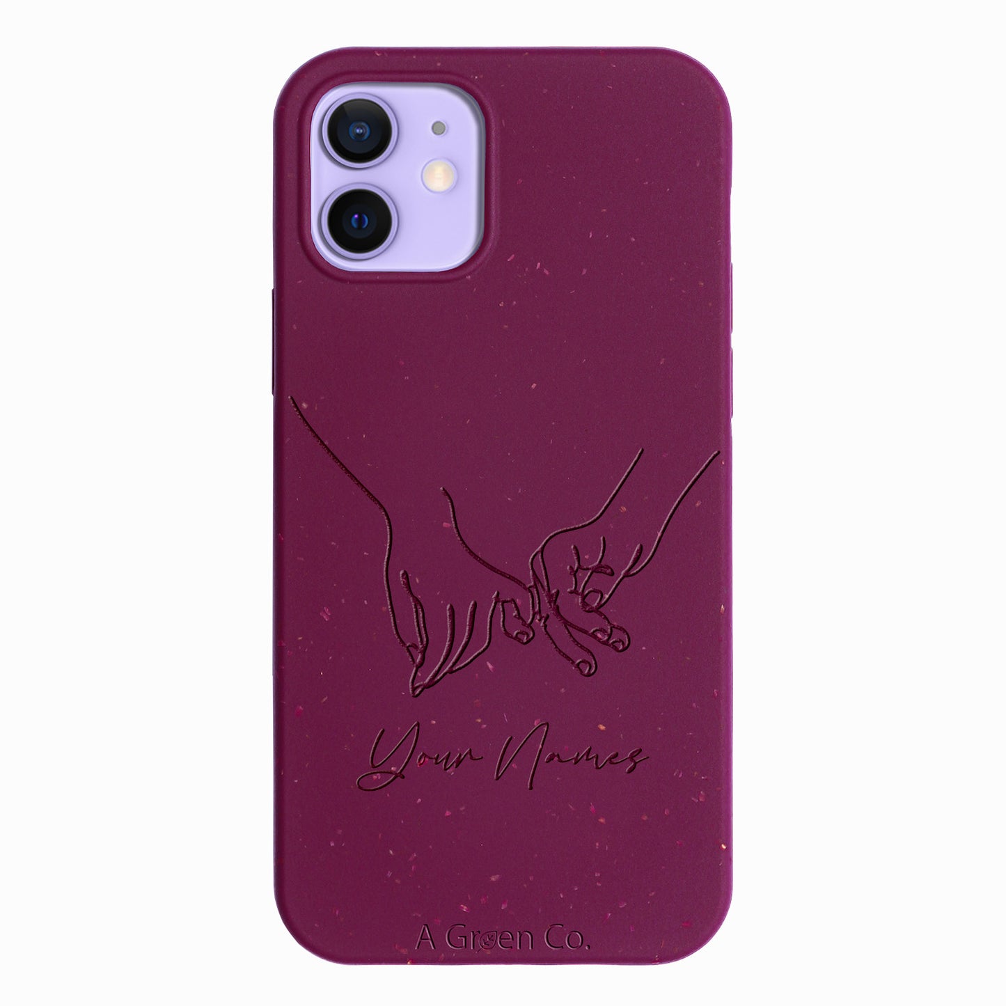 Holding Hands - iPhone 12 / 12 Pro Eco-Friendly Case