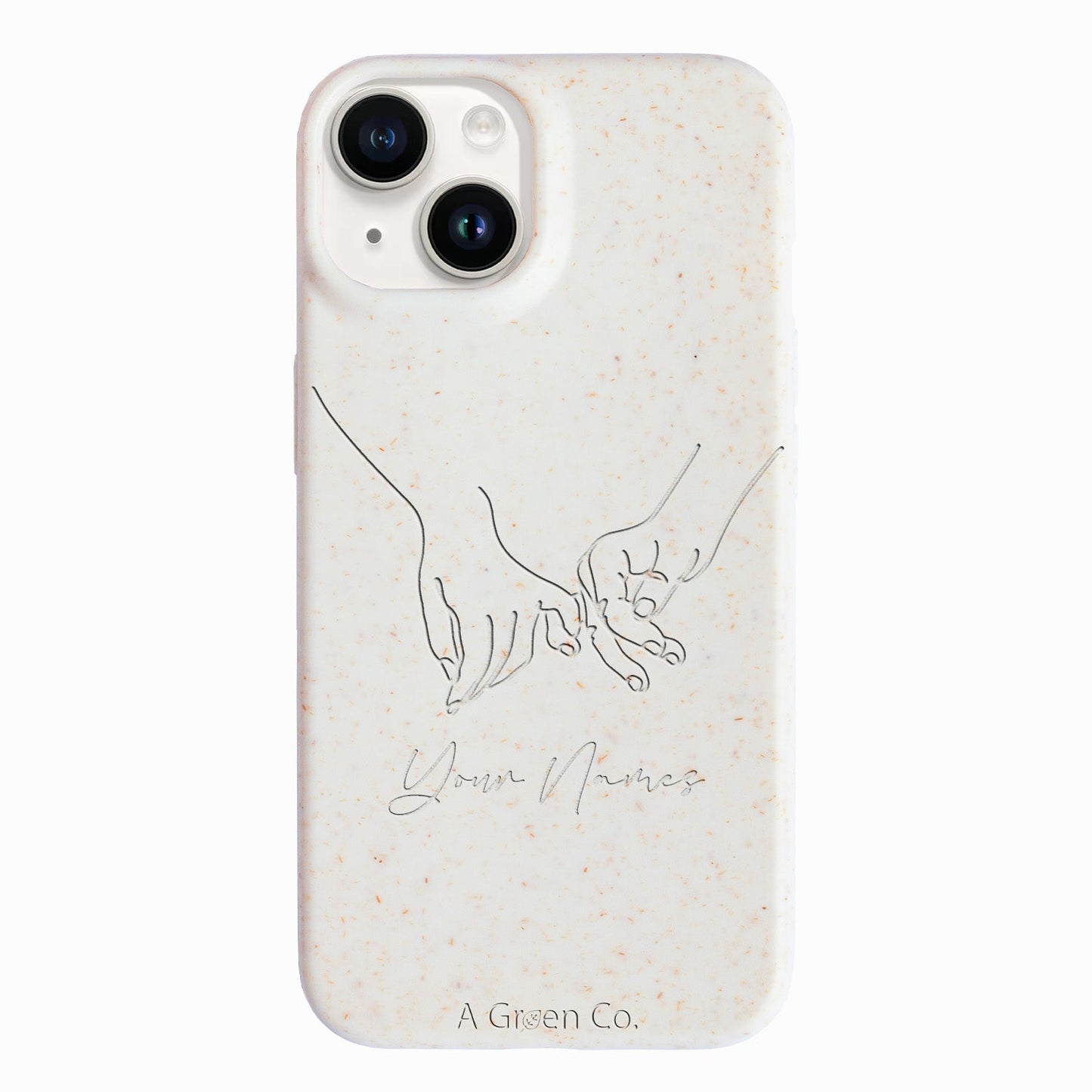 Holding Hands - iPhone 14 Eco-Friendly Case