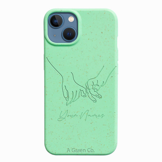 Holding Hands - iPhone 13 Mini Eco-Friendly Case