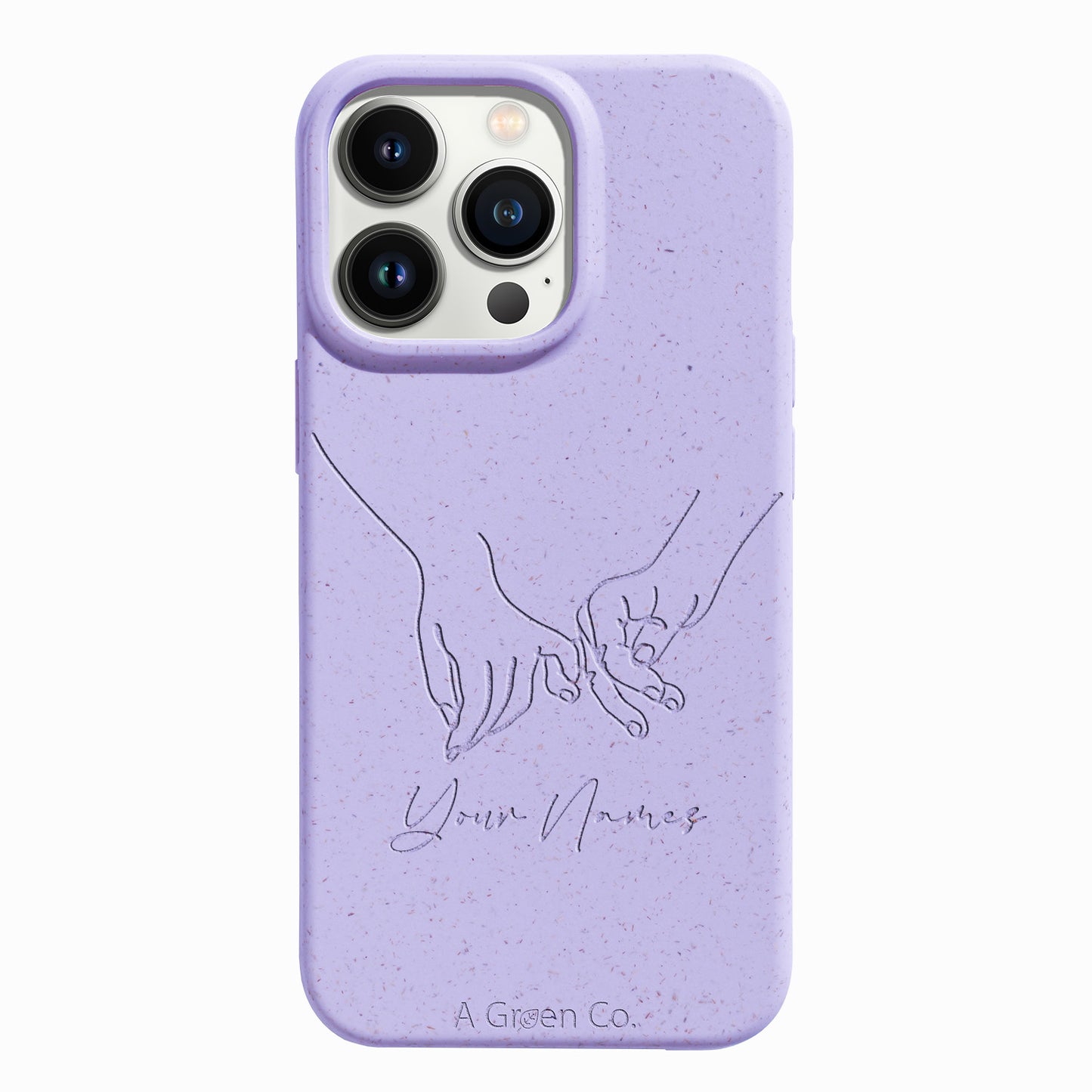 Holding Hands - iPhone 15 Pro Eco-Friendly Case