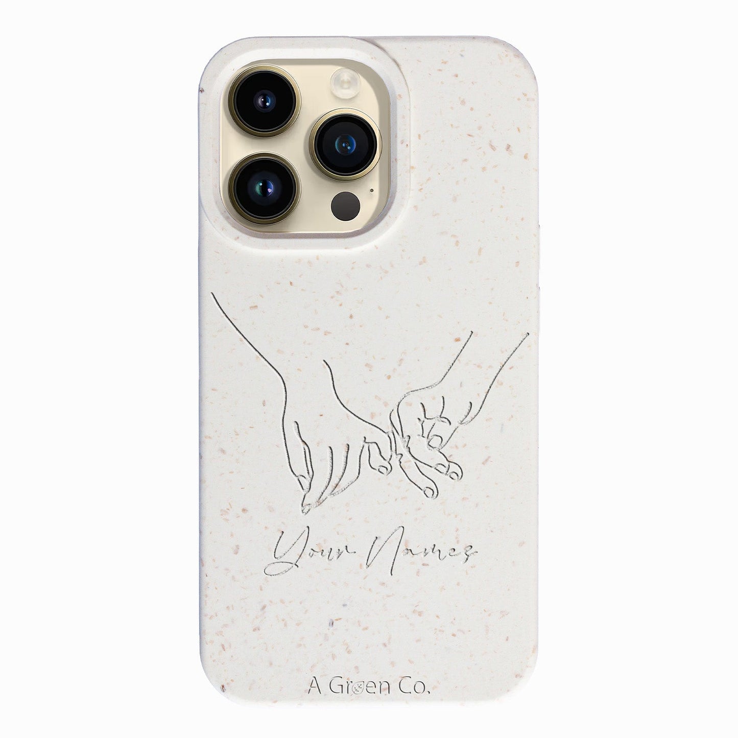 Holding Hands - iPhone 15 Pro Eco-Friendly Case