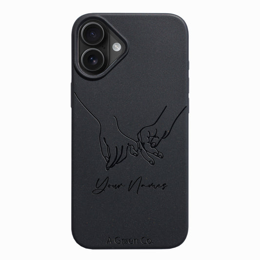 Holding Hands - iPhone 16 Eco-Friendly Case