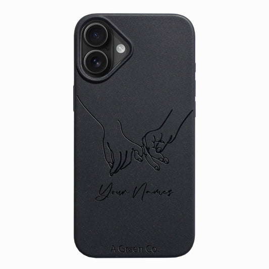 Holding Hands - iPhone 16 Plus Eco-Friendly Case