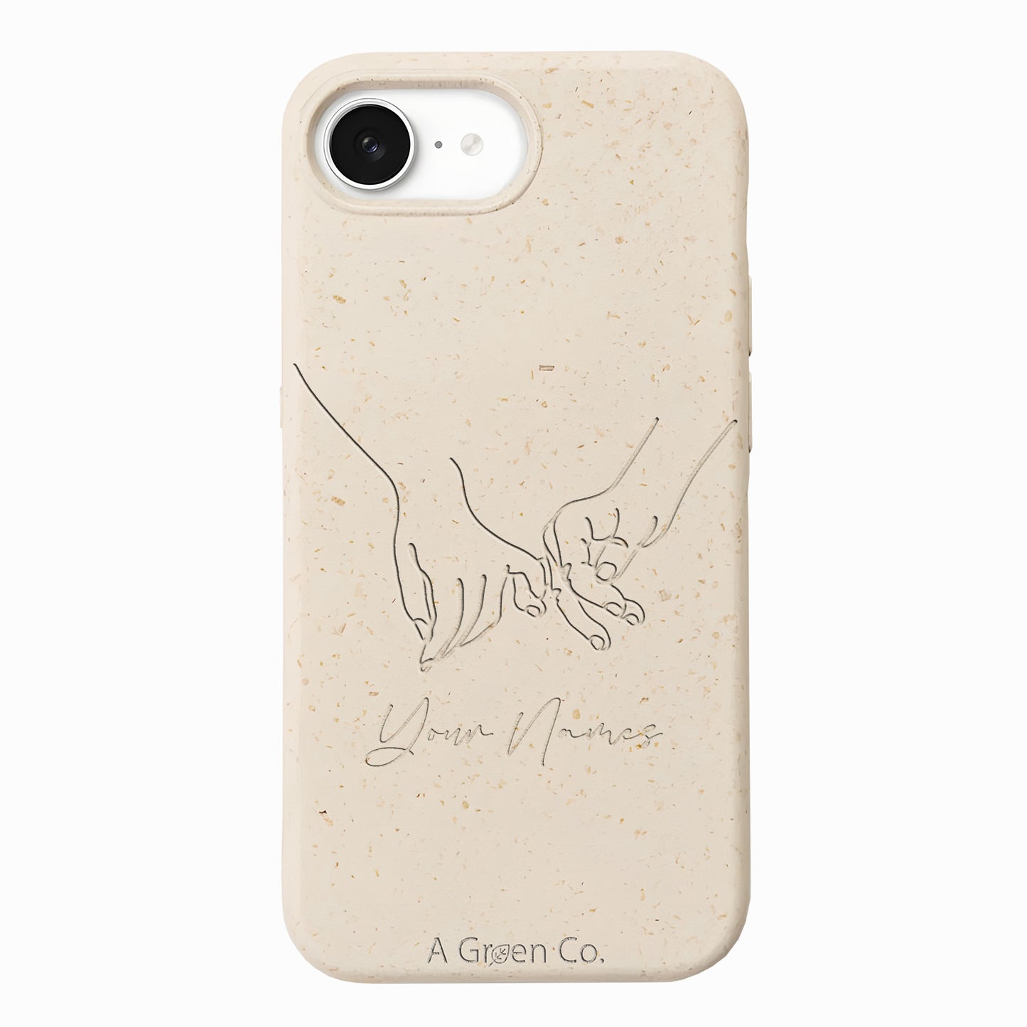 Holding Hands - iPhone 16e Eco-Friendly Case