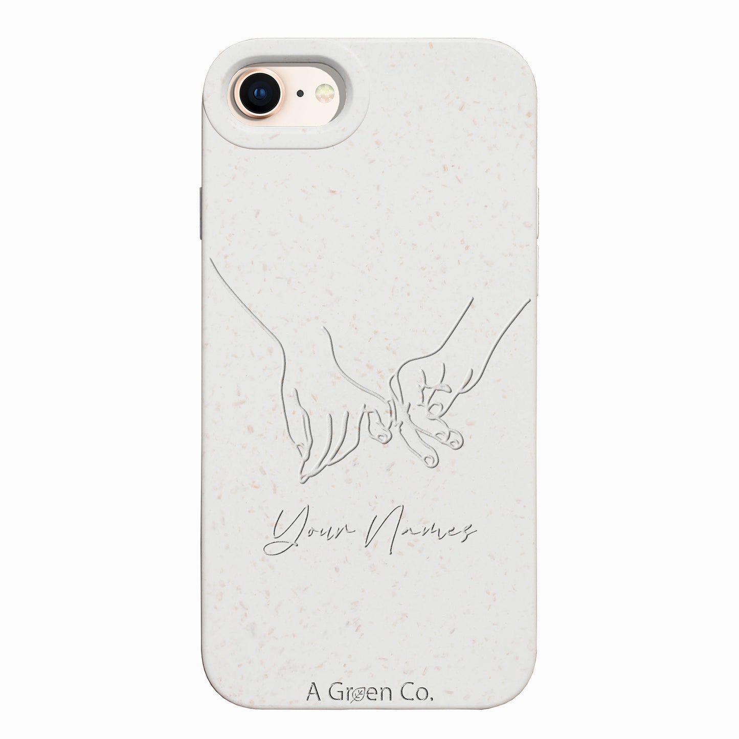 Holding Hands - iPhone SE 2020 / 8 / 7 / 6 / 6s Eco-Friendly Case