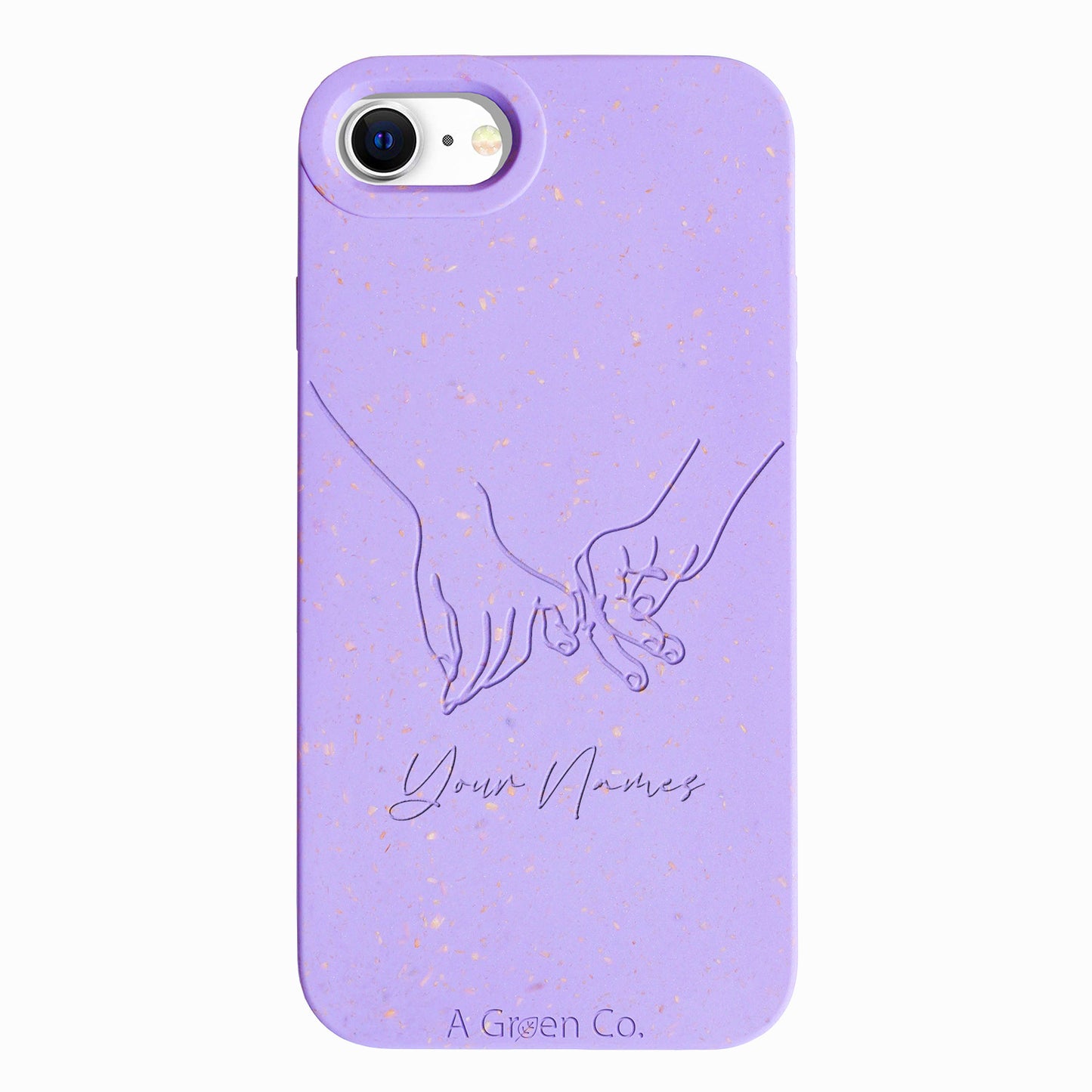 Holding Hands - iPhone SE 2020 / 8 / 7 / 6 / 6s Eco-Friendly Case