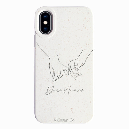 Holding Hands - iPhone Xs Eco-Friendly Case
