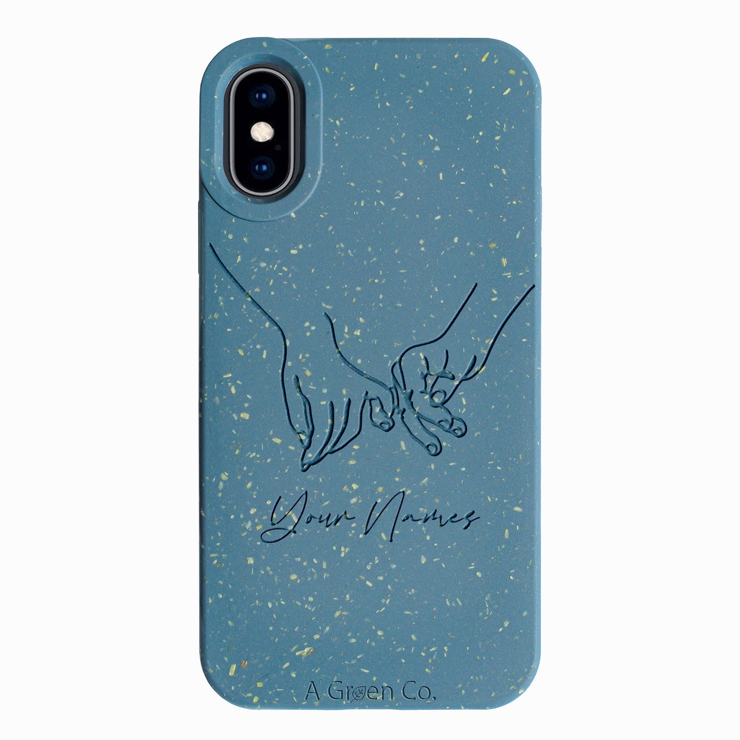 Holding Hands - iPhone Xs Eco-Friendly Case
