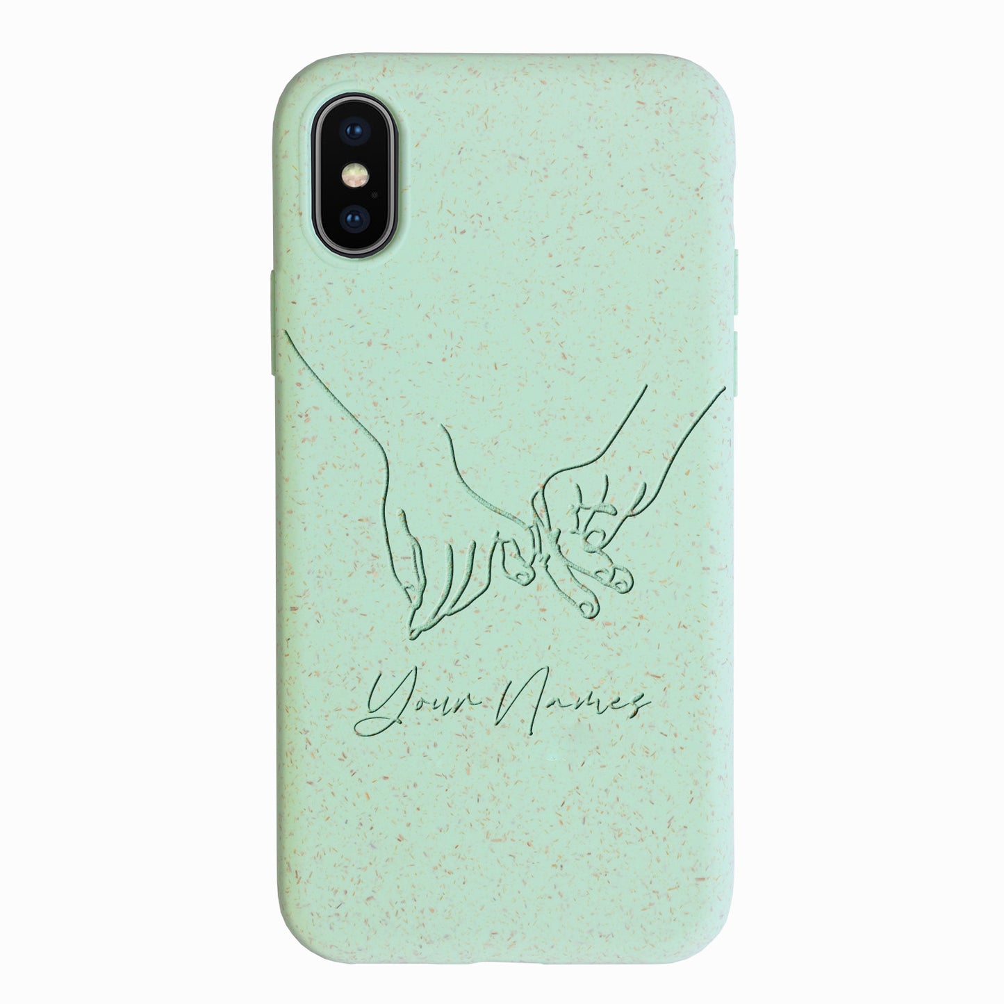 Holding Hands - iPhone Xs Eco-Friendly Case