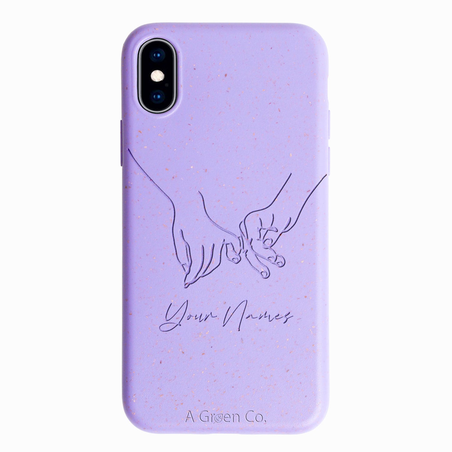 Holding Hands - iPhone Xs Eco-Friendly Case
