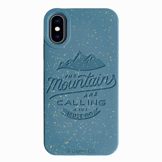 Mountains Are Calling - iPhone Xs Eco-Friendly Case