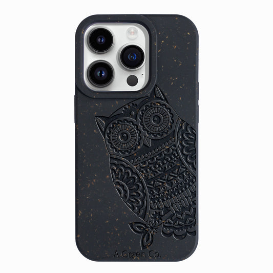 The Wise Owl - iPhone 16 Pro Eco-Friendly Case