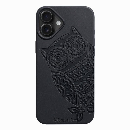 The Wise Owl - iPhone 16 Eco-Friendly Case
