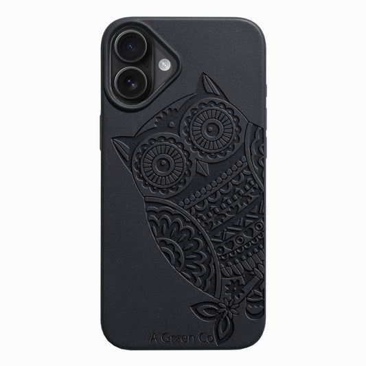 The Wise Owl - iPhone 16 Plus Eco-Friendly Case