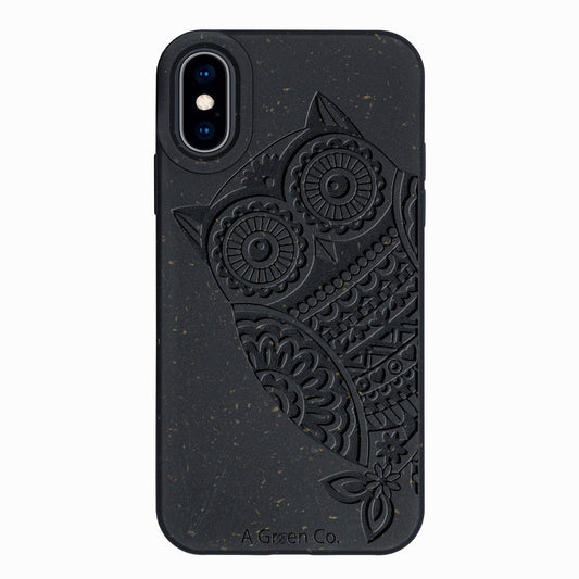 The Wise Owl - iPhone Xs Eco-Friendly Case