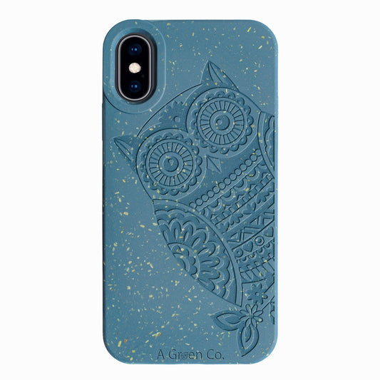 The Wise Owl - iPhone Xs Eco-Friendly Case