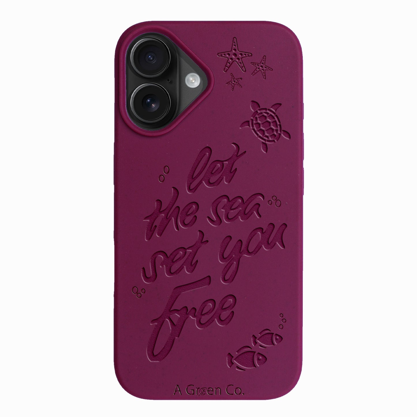 Let The Sea Set You Free - iPhone 16 Eco-Friendly Case
