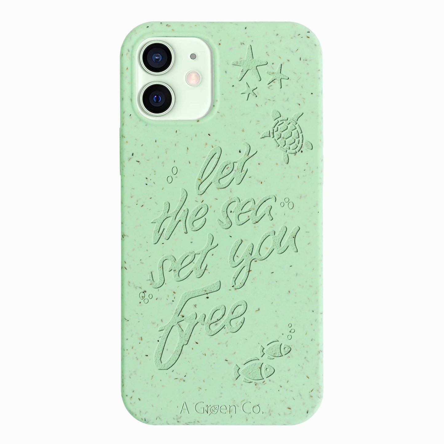 Let The Sea Set You Free - iPhone 12 Mini Eco-Friendly Case