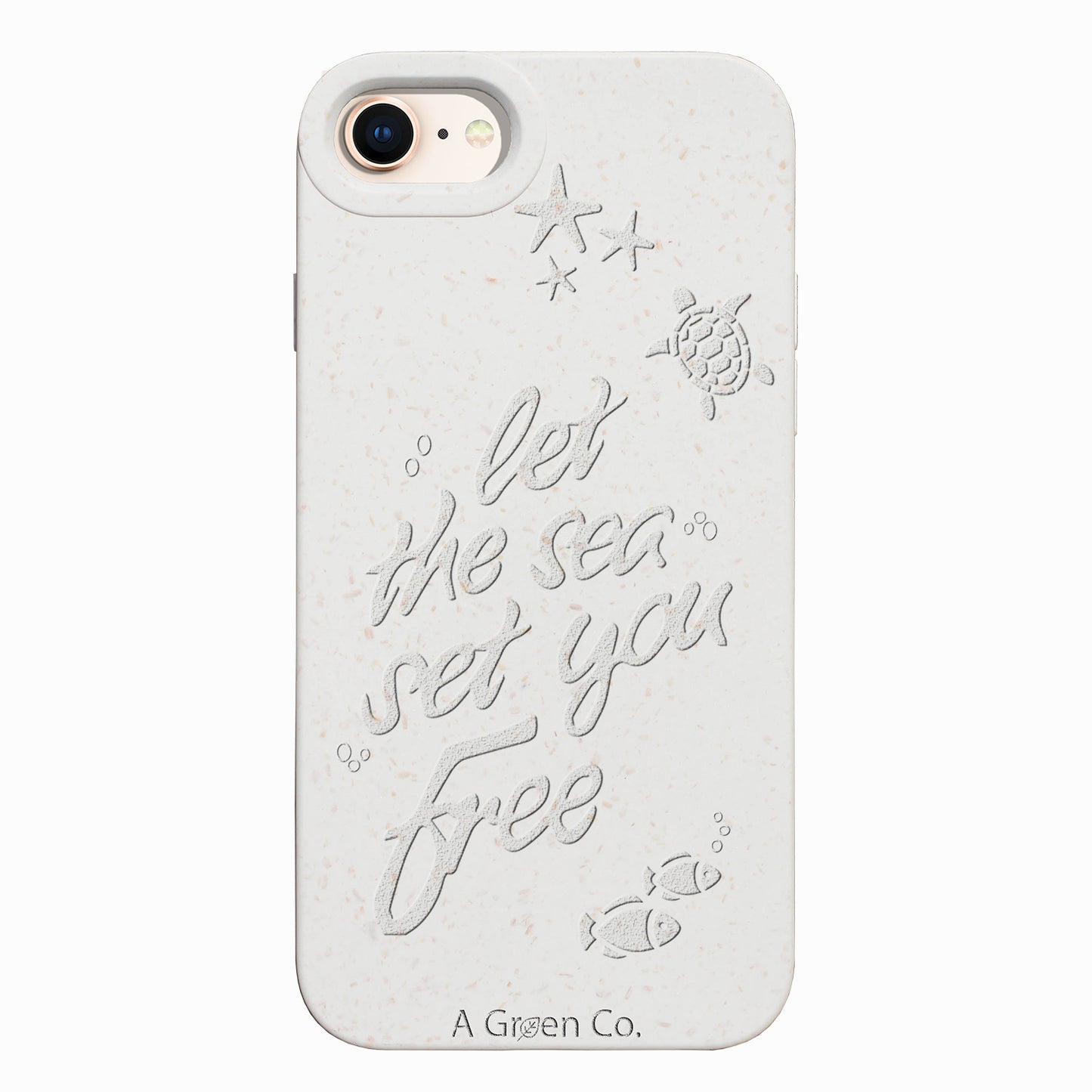 Let The Sea Set You Free - iPhone SE 2020 / 8 / 7 / 6 / 6s Eco-Friendly Case