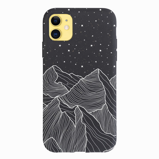 Starry Peaks - iPhone 11 Eco-Friendly Case