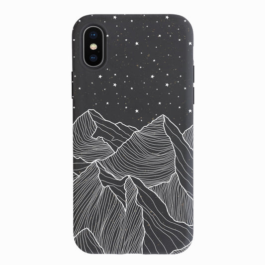 Starry Peaks - iPhone Xs Eco-Friendly Case