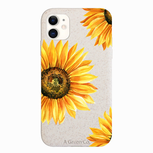 Sunflowers in Color - iPhone 11 Eco-Friendly Case
