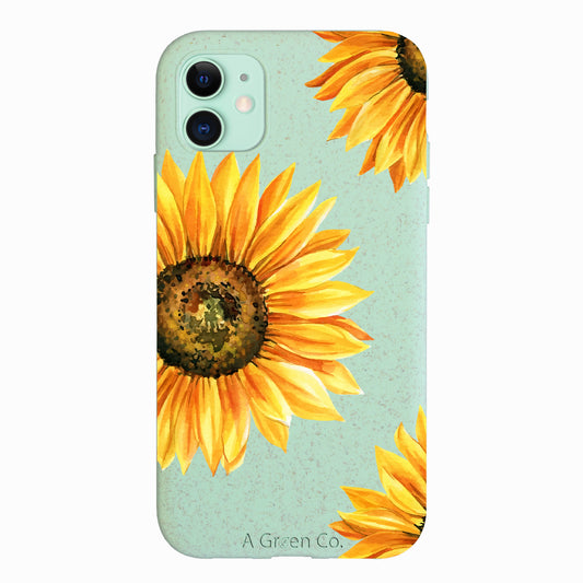Sunflowers in Color - iPhone 11 Eco-Friendly Case