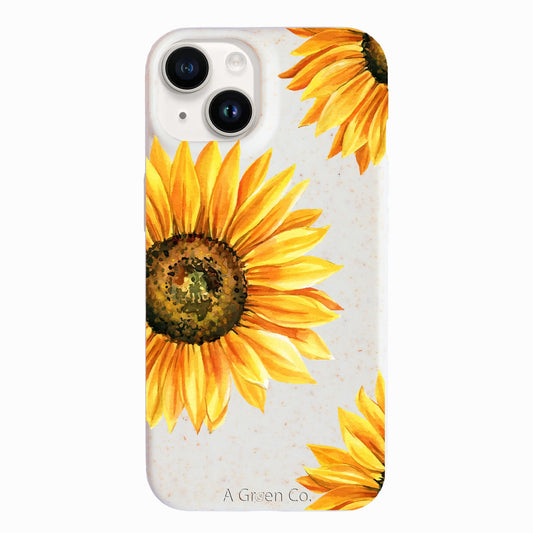 Sunflowers in Color - iPhone 15 Plus Eco-Friendly Case