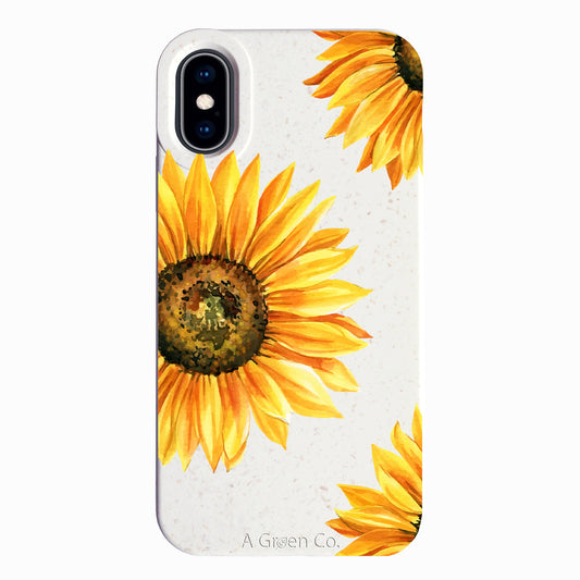 Sunflowers in Color - iPhone Xs Eco-Friendly Case
