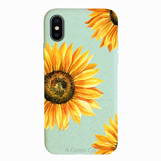 Sunflowers in Color - iPhone Xs Eco-Friendly Case