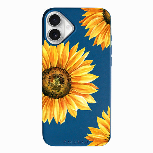 Sunflowers in Color - iPhone 16 Plus Eco-Friendly Case