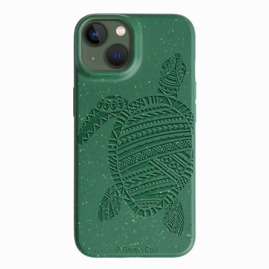 The Lucky Turtle - iPhone 15 Eco-Friendly Case