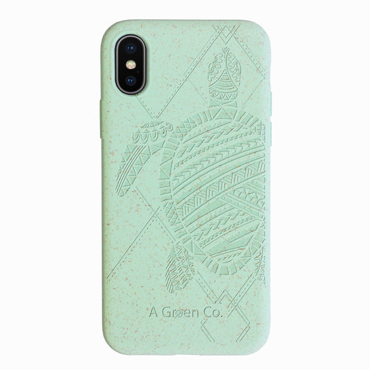 The Lucky Turtle - iPhone Xs Eco-Friendly Case