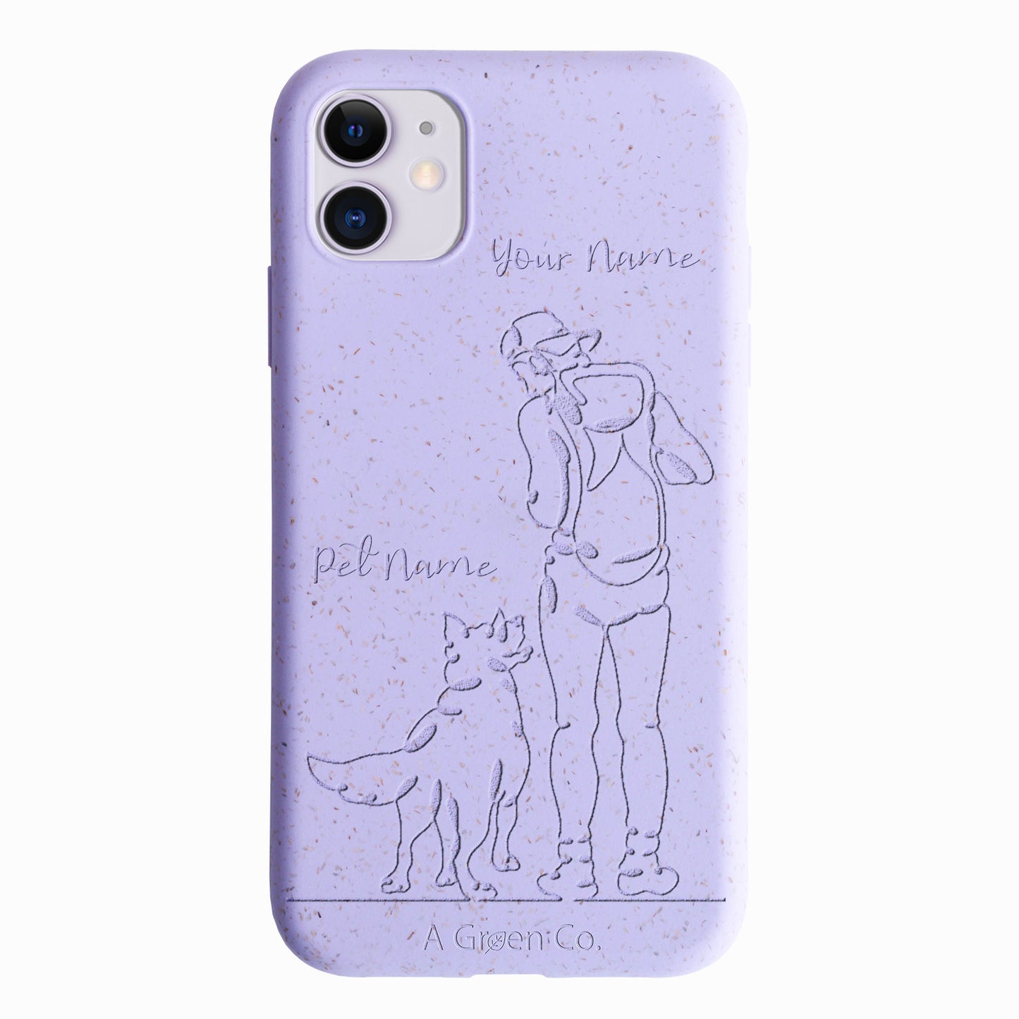 Wagging Tails (Guy) - iPhone 11 Eco-Friendly Case