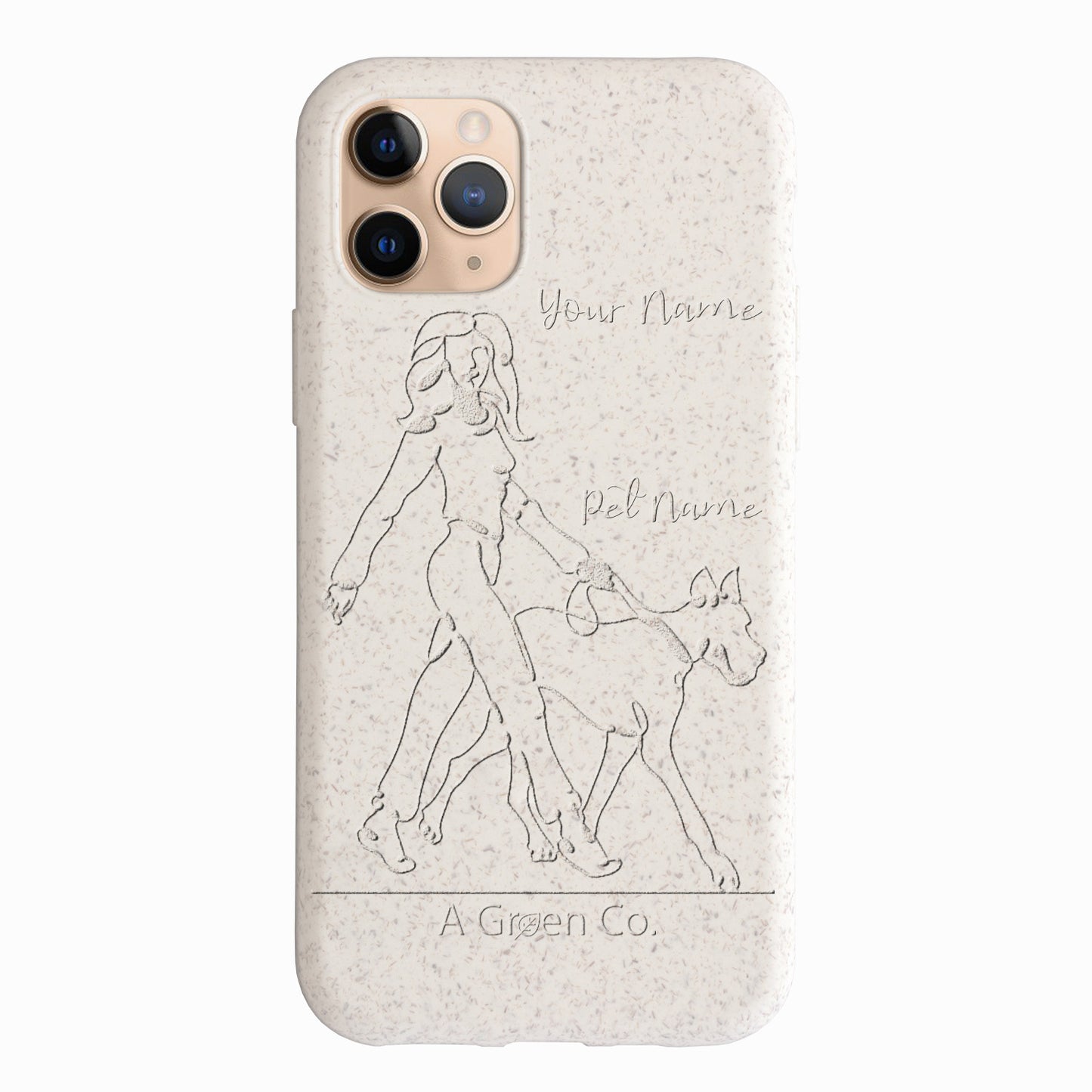 Wagging Tails (Girl) - iPhone 11 Pro Eco-Friendly Case